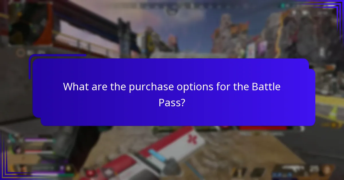 What are the purchase options for the Battle Pass?