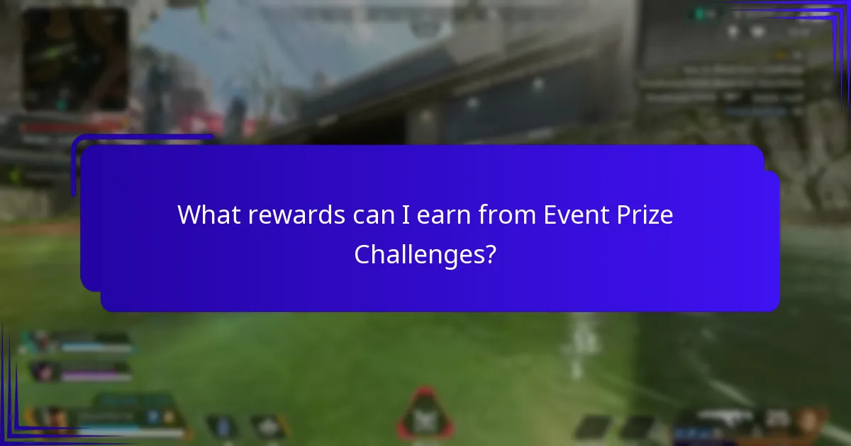 What rewards can I earn from Event Prize Challenges?