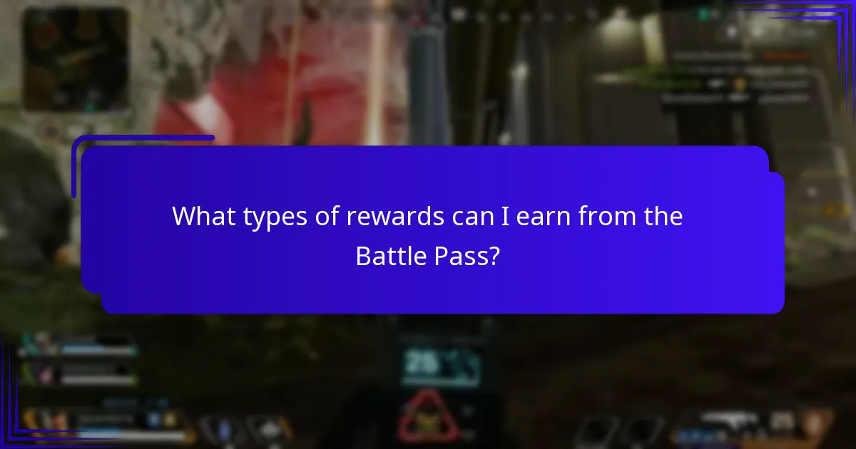 What types of rewards can I earn from the Battle Pass?